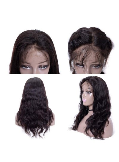 Buy Short Wavy Style Front Wig Black in Saudi Arabia