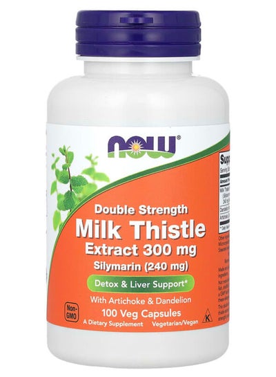 Buy Silymarin Milk Thistle Extract 300mg 100 Veg Capsules in UAE