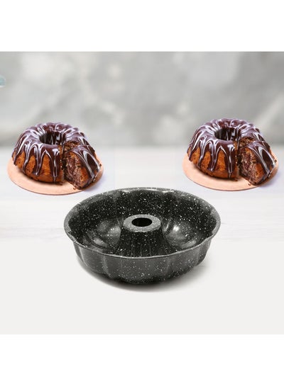 Buy Granite Cake Maker Black 24x7cm in Egypt