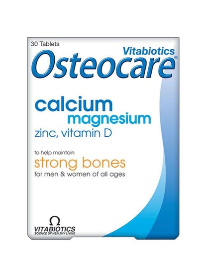 Buy Osteocare Calcium Magnesium Zinc Vitamin D - 30 Tablets in UAE