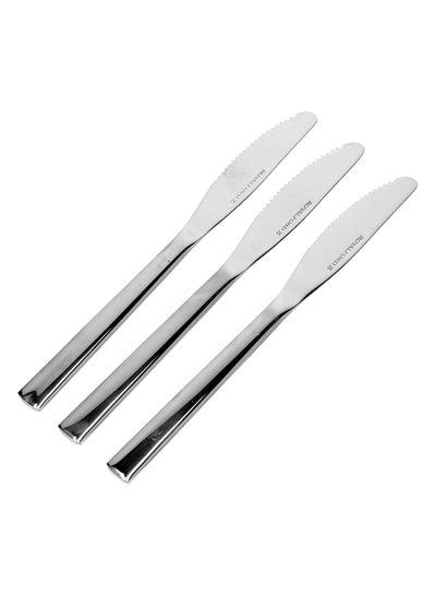 Buy 3Pcs Dinner Knife 4mm , RF7234 in UAE