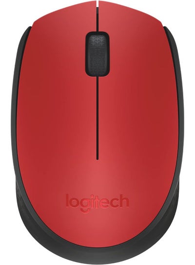 اشتري M171 Wireless Mouse 910-004641 Red في مصر