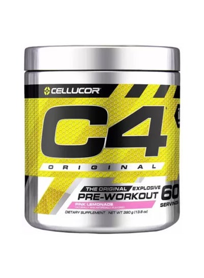 Buy C4 Original Explosive Pre-Workout - Pink Lemonade - 60 Servings 390 Gm in UAE