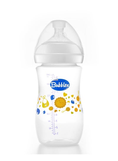 Buy Natural feeding bottle without hand 280ml (white) - Assorted in Egypt