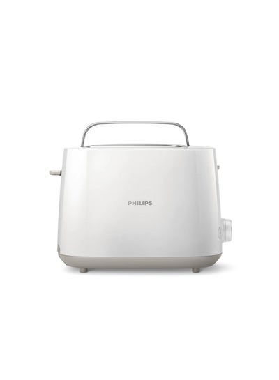 Buy Electric Toaster , 2 slices , White 900 W HD2581/01 in UAE