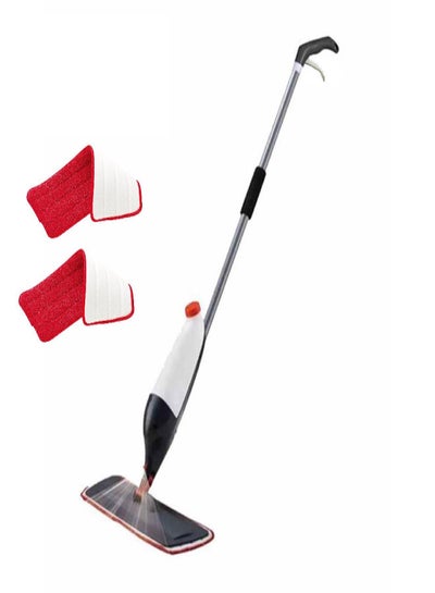 Buy Spray Mop With 2 Floor Cleaning Pad Set Multicolour in UAE