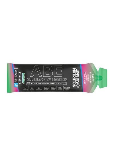 Buy ABE Pre Workout Gel Candy Ice Blast Flavour -60 gm in UAE