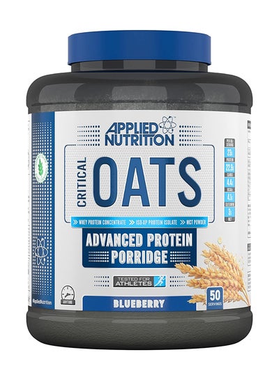 Buy Critical Oats Advanced Protein Porridge Blueberry 50 Servings 3Kg in UAE