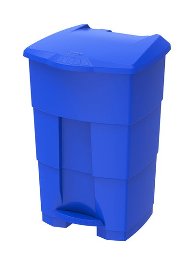 Buy Step On Waste Bin Blue 70.0Liters in UAE