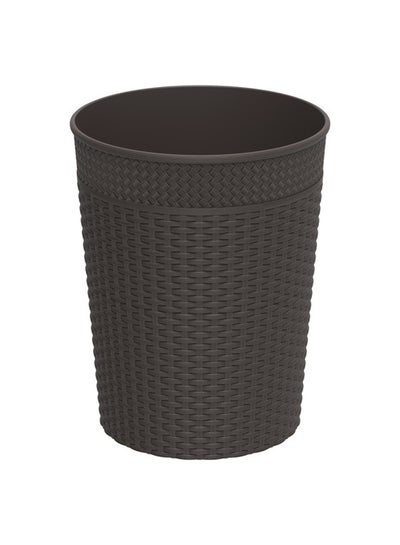 Buy Rattan Basket -D Brown 6.0Liters in UAE