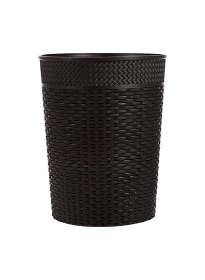 Buy Rattan Basket Brown 10.0Liters in Saudi Arabia