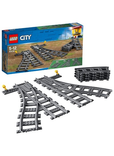 سعر 6250163 LEGO 60238 City Trains Switch Tracks Building Toy Set (8 ...
