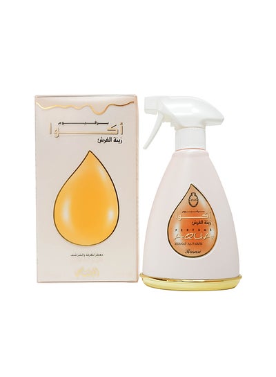 Buy Perfume Aqua Zeenat Al Farsh Room And Linen Mist 375ml in UAE