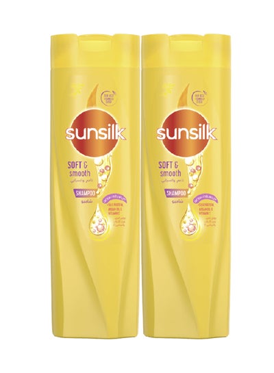 Buy Soft And Smooth Shampoo 400+400ml Pack of 2 in UAE