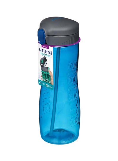 Buy Sistema 800ml Tritan Quick Flip Bottle Blue : Hydration - Leak-proof - Portable - Sports Bottle - BPA-free Blue in UAE