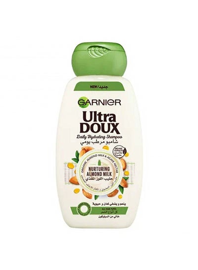 Buy Ultra Doux Almond Daily Hydrating Shampoo White 400ml in Saudi Arabia