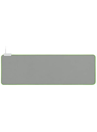 Buy Razer Goliathus Extended Chroma Gaming Mouse Pad, Customizable Chroma RGB Lighting, Soft, Cloth Material, Balanced Control & Speed, Non-Slip Rubber Base - Mercury White Mercury in Saudi Arabia