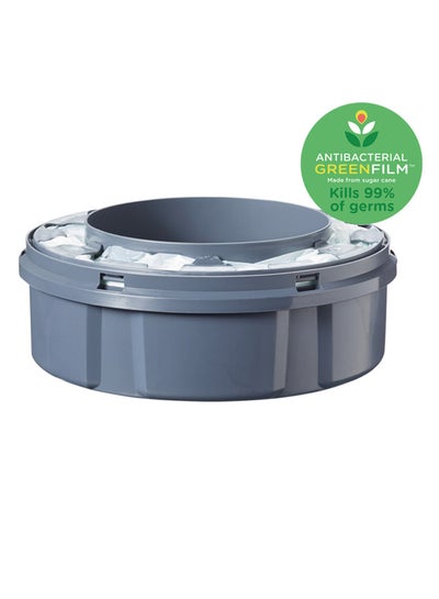 Buy Twist And Click Advanced Nappy Bin Refill Cassettes, Sustainably Sourced Antibacterial Greenfilm in UAE