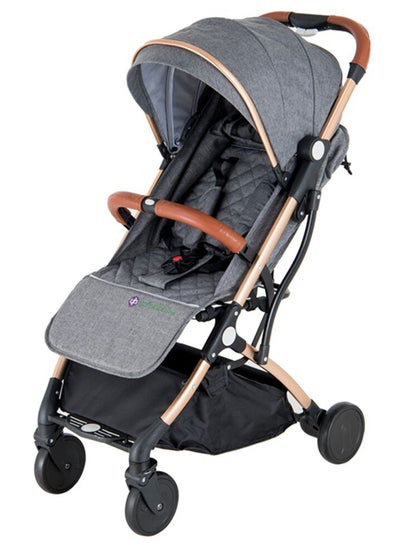 Buy Baby Foldable Stroller With Multiple Recline Position And Adjustable Canopy in Saudi Arabia