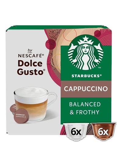 Buy Dolce Gusto 12 Pods Cappuccino 120grams in UAE