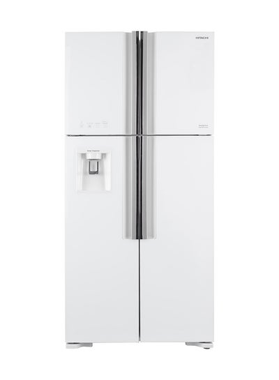 Buy 4-Door Big French Standard Refrigerator 14Cu.ft, Freezer 5.1Cu.ft R-W660PS7 GPW White in Saudi Arabia