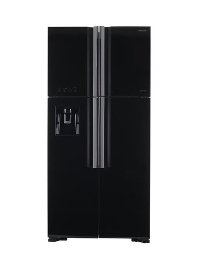 Buy 4 Door Big French Standard Refrigerator 14Cu.ft, Freezer 5.1Cu.ft R-W660PS7 GBK Black in Saudi Arabia