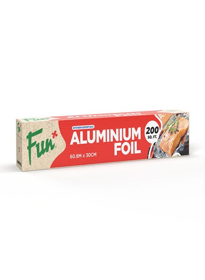 Buy Indispensable Aluminium Foil Silver 200 Sq. Ft in UAE