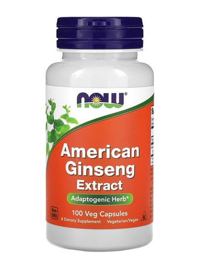 اشتري Panax Ginseng Extract 100 Veg Capsules في الامارات