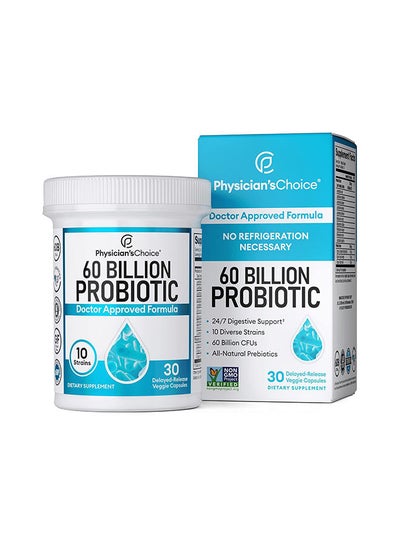 Buy 60 Billion Probiotic Dietary Supplement - 30 Capsules in Saudi Arabia