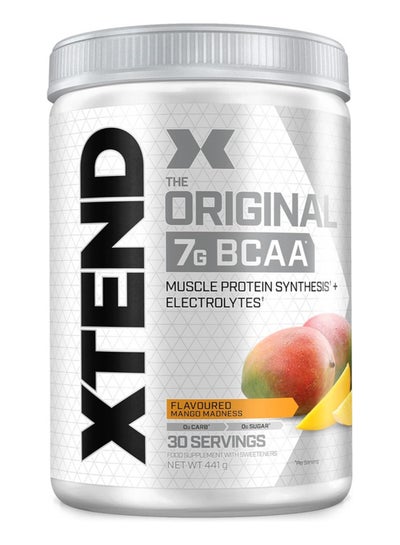 Buy Xtend The Original 7G BCAA Dietary Supplement - Mango Madness -30 Servings 441 Gm in Saudi Arabia