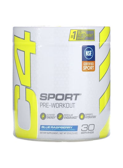 Buy C4 Sport Pre-Workout - Blue Raspberry - 30 Servings in Saudi Arabia