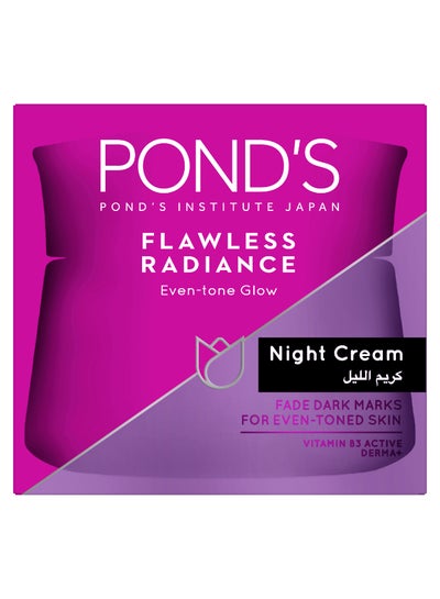 Buy Flawless Radiance Moisturizing  Night Cream With Niacinamide For An Even-Tone Glow 50grams in Saudi Arabia