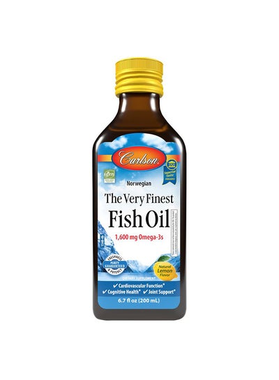 Buy The Very Finest Fish Oil Dietary Supplement 200ml in UAE