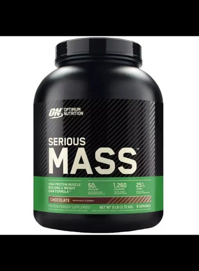 Buy Serious Mass Weight Gain Protein Powder Chocolate 6lb in Saudi Arabia