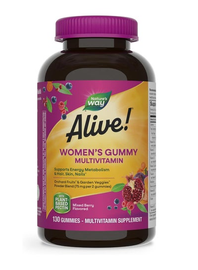 Buy Alive! Women's Gummy Vitamins 75mg - 130 Gummies in Saudi Arabia