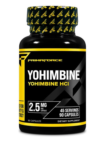 Buy Yohimbine HCl, 5 mg, 90 Capsules (2.5 mg per Capsule) in Saudi Arabia