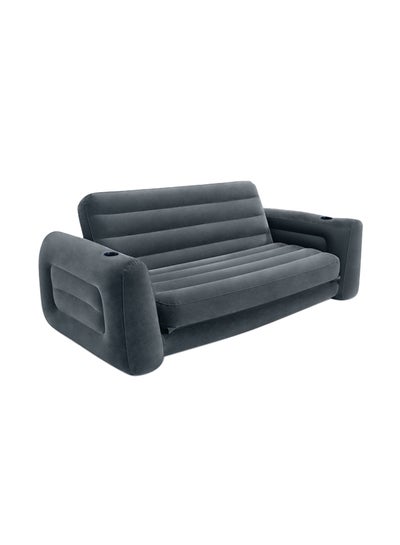 Buy Pull-Out Inflatable Sofa 2.03M X 2.31M X 66Cm Grey 2.03x2.31x0.66metermeter in UAE