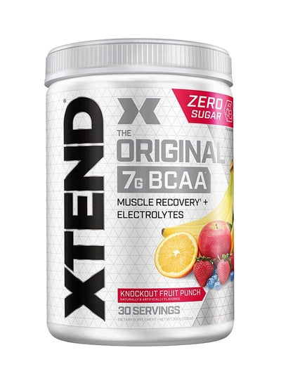 Buy Original 7G BCAA Muscle Recovery + Electrolytes, Fruit Punch - 30 Servings 390gm in UAE