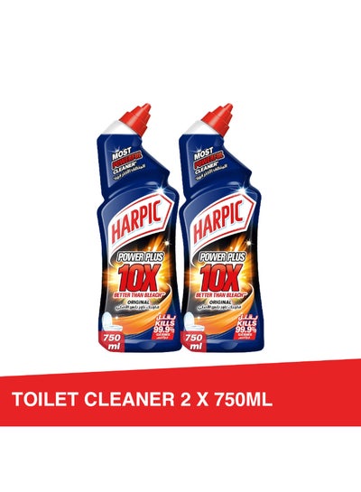 Buy Power Plus Original Disinfectant Toilet Cleaner 750ml in Saudi Arabia