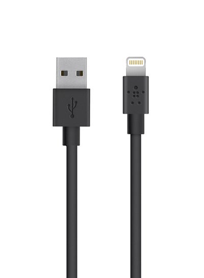 Buy 2.4A Mixit Up Lightning To USB ChargSync Cable Black in UAE