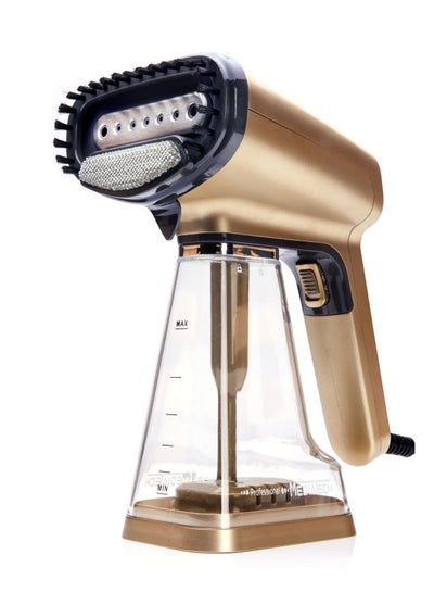 Buy Stainless Steel Vertical Steamer 1200 W MT-55 Gold/Clear/Silver in Egypt