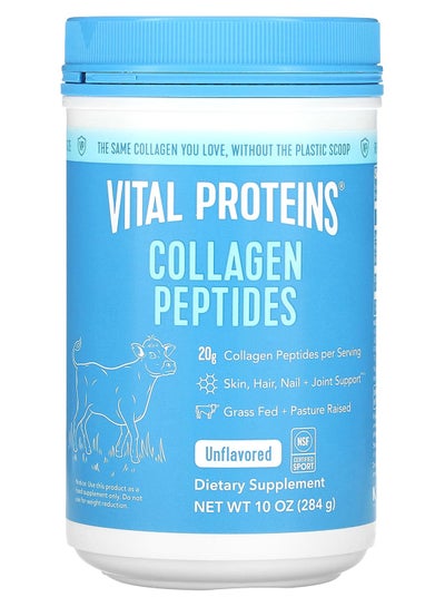 Buy Collagen Peptides, Unflavored, 10 oz (284 g) in UAE