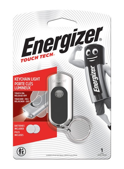 Buy Energizer Touch-Tech LED Keychain Light Silver 5cm in Egypt