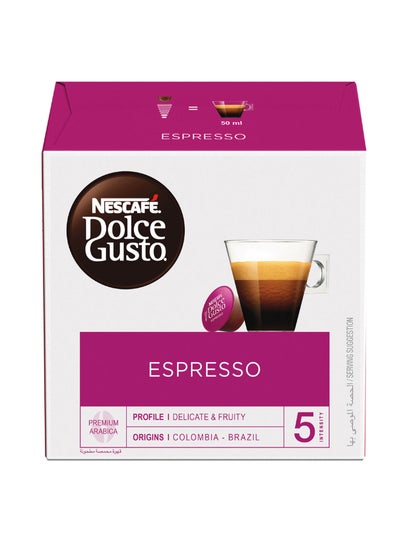 Buy Espresso Coffee 16 Capsules 88grams in UAE