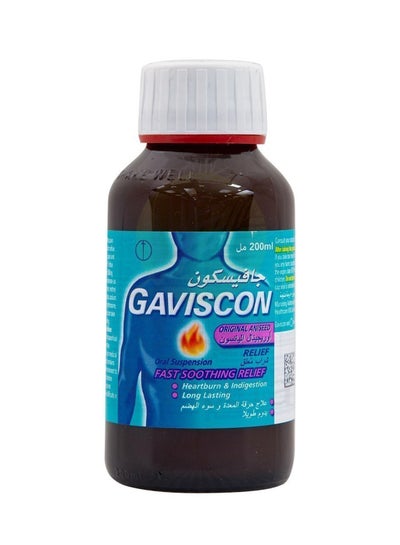 Buy Original Aniseed Liquid gaviscon 200ml in UAE