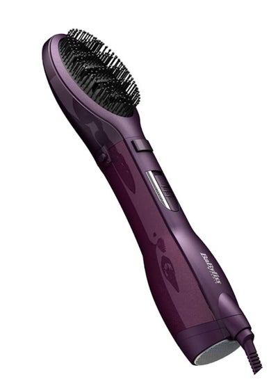 Buy Paddle Pro Air Styler, 1000W Powerful Styling Unisex Hairbrush, Dual Speed Temperature Setting Hair Dryer & Volumizer With Cool Air Button, Ionic Tech for Shiny Hair AS115PSDE Purple/Black in UAE