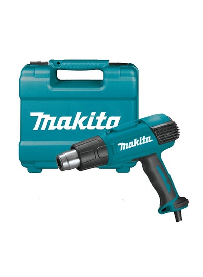 Buy Heat Gun / Hot Air Gun, Temperature 50-650°C, Air Flow 280~500L/min, 2000W, 0.73kg Blue/Black 253x85x205mm in Saudi Arabia