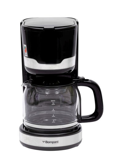 Buy Coffee Maker -With Stainless Steel Accents, Removable Funnel, Nylon Filter, Anti-Drip, Keep Warm, Water Gauge - 1 Year Full Warranty 1.5 L 1000 W BCM15 Black/White/Clear in UAE