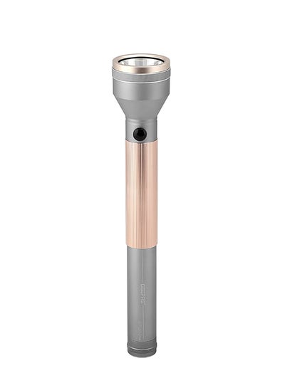 Buy LED Flashlight with Power Bank | Hyper Bright Light | Power Bank Ideal for Camping, Trekking & Outdoor Activities Rose Gold/Grey 282mm in Saudi Arabia