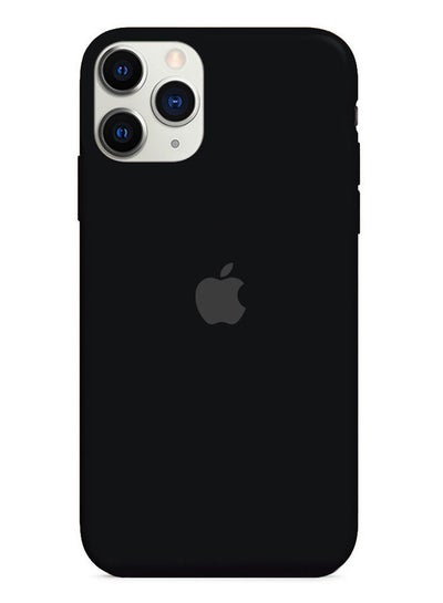 Buy Protective Back Cover For Apple iPhone 11 Pro Max Black in UAE